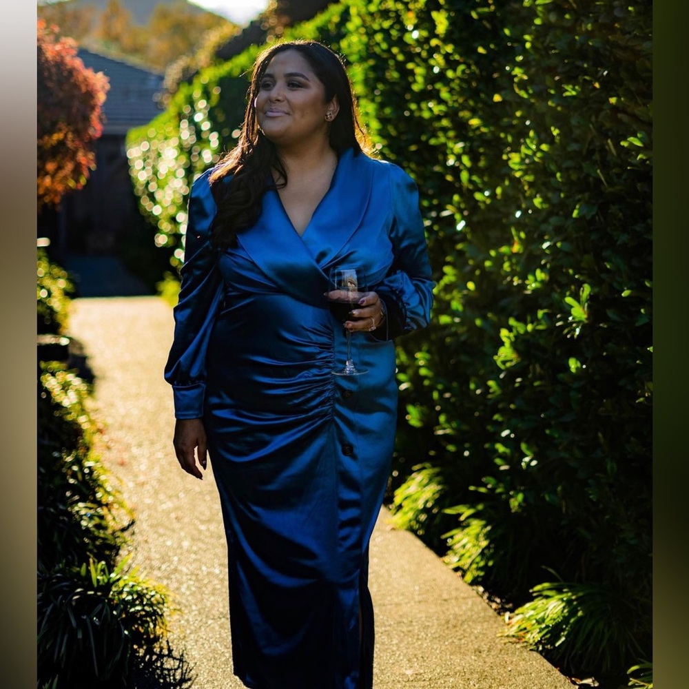Shein Satin Dress